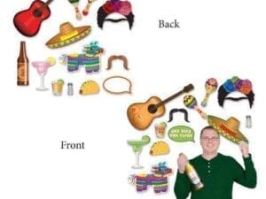 Fiesta Photo Fun Signs, Printed 2 Sides - 12 Pack (13/Pkg)