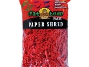 Wholesale Fat Toad Red Paper Shred - 2 Ounce(12x$1.96)