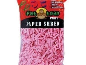 Wholesale Fat Toad Light Pink Paper Shred - 2 Ounce(12x$1.96)
