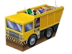 3D Dump Truck Party Decorative Centerpiece