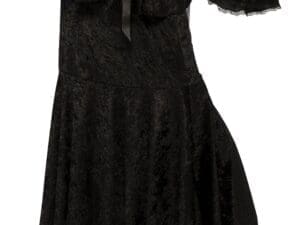 Black Adult Women Velvet Mermaid Skirt