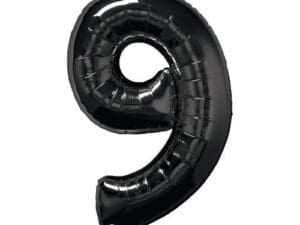34 Inch Black Number Balloons (0-9)