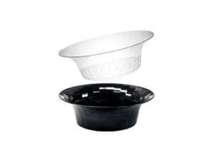 10 Oz. Elegance/Deluxe Bowls - Black 20 Ct.