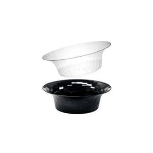 10 Oz. Elegance/Deluxe Bowls - Black 20 Ct.