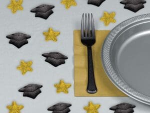 Glitter Graduation Table Scatter 40ct Decorations