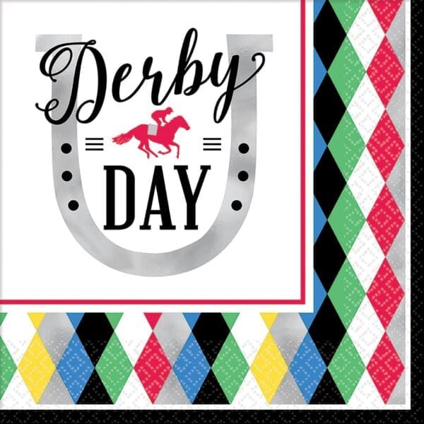 Derby Day Lunch Napkins