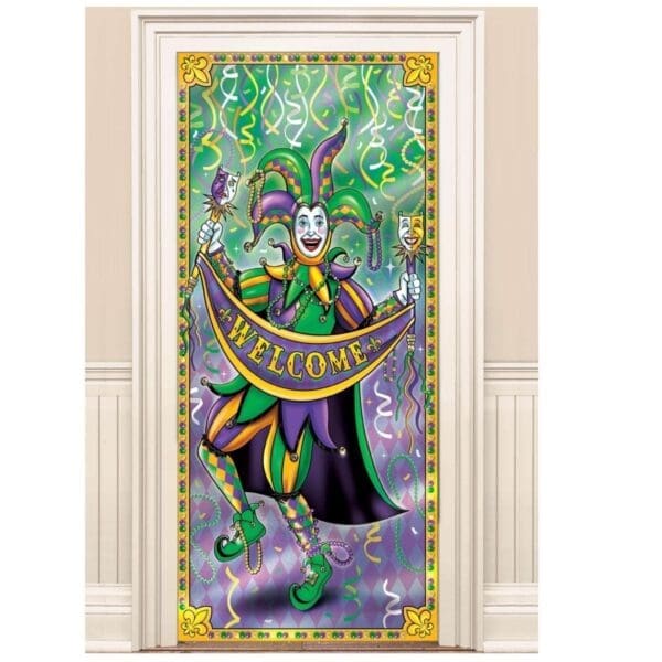 Mardi Gras Door Cover - Image 2