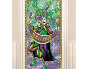 Mardi Gras Door Cover