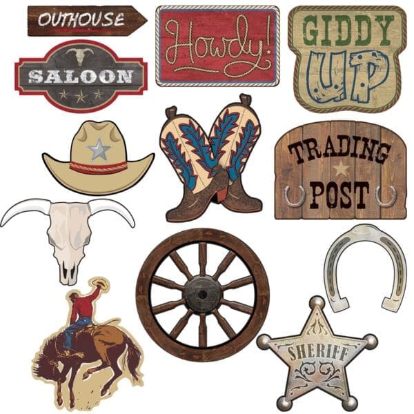 Western Value Cutouts, 11", 9",7"