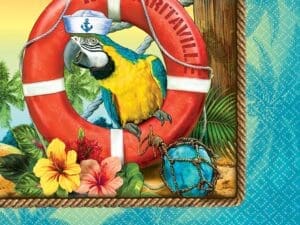 Margaritaville Lunch Napkins (36 Count)