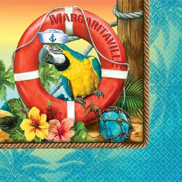 Margaritaville Lunch Napkins (36 Count)