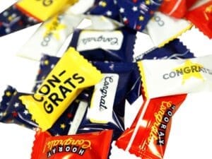 "Congrat's" Buttermints