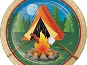 Camping Paper Plates, 8 Pk