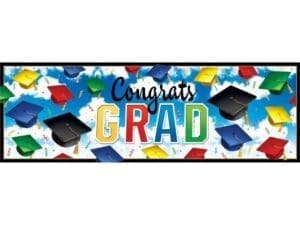 Graduation Celebration Giant Party Banner