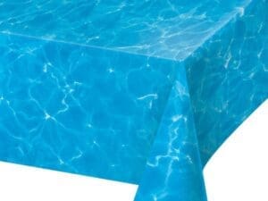 Water Print Plastic Tablecloth