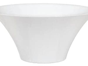 Flared Bowl Medium, White