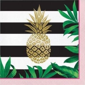 Pineapple Lunch Napkin (16 Count)