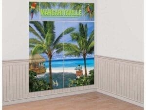 Margaritaville Scene Setter with Photo Booth Props