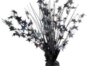Holographic Stars 9oz Balloon Weight Patriotic 15" Spray Centerpiece
