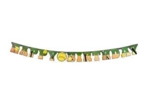 Fastpitch Softball Happy Birthday Letter Banner