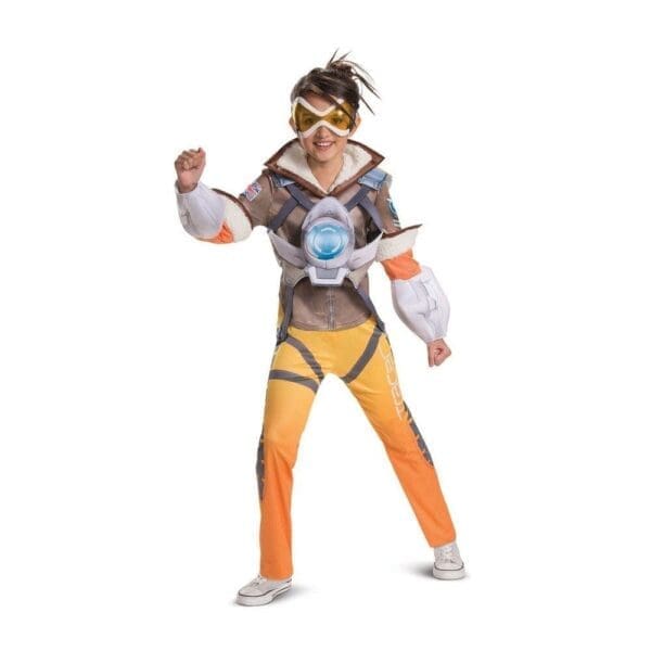 Overwatch Tracer Deluxe Costume for Girls