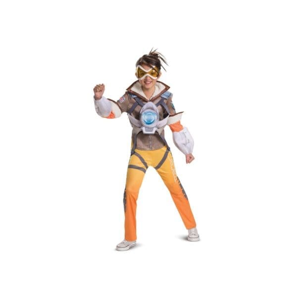 Overwatch Tracer Deluxe Costume for Girls - Image 3