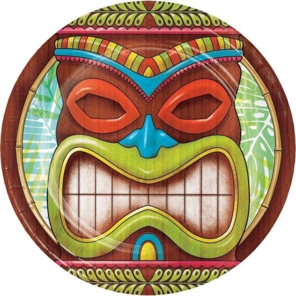 Tiki Time 50-Ct. Dessert Plates