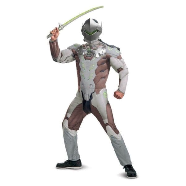 Overwatch Genji Adult Muscle Costume