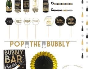 Deluxe Bubbly Bar Decorating Kit