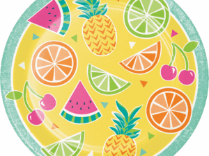 Summer Fruit Paper Plates