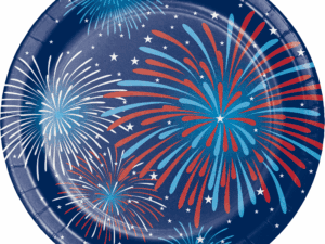 Patriotic Party Dessert Plates