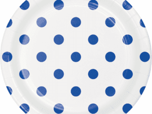 Cobalt Blue and White