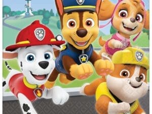 PAW Patrol Adventures Lunch Napkins 16ct Birthday Party Supplies