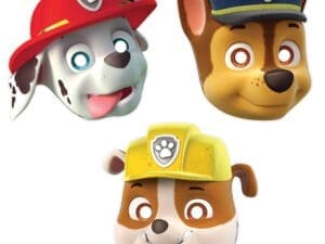 PAW Patrol Birthday Party Masks, 8ct