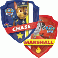 Paw Patrol XL 27" Mylar Foil Balloon 2 Sided Chase