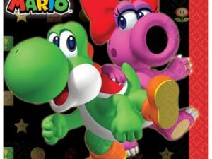 Super Mario Beverage Napkin 16ct