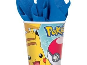 Pokemon 9 Oz Cups [8 per Pack]
