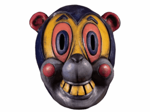 Adult Men's Hazel Mask - Umbrella Academy Halloween Costume Multi-Colored