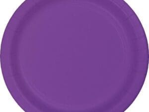 Banquet Plate, 10", Amethyst, 24 Ct