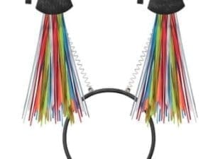 Multi-Coloredcolor Graduation Fringe Head Bopper