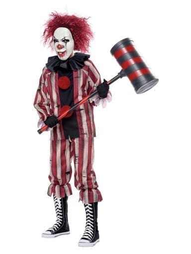 Nightmare Clown Child Costume-Medium