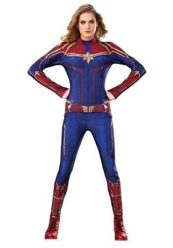 Rubie's Women's Captain Marvel Hero Suit, as as Shown, Medium