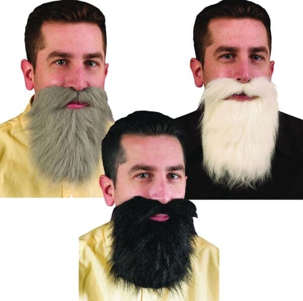 Moustache and Beard Assortment 24 Pack