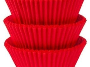 Red Baking Cups 75ct