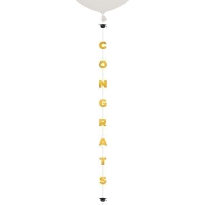 Congrats Graduation Balloon Tail