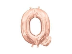 Mini Shape 16 Inch Rose Gold Q