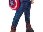Child Retro Captain America Costume  L 10-12