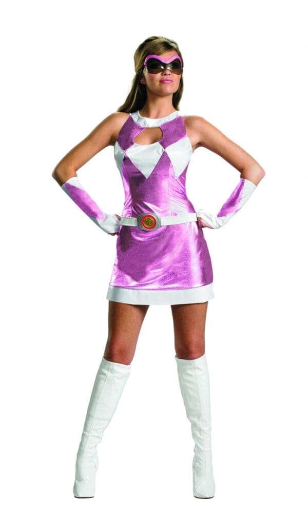 Power Ranger Adult Pink Power Ranger Costume - Power Rangers by Spirit Halloween