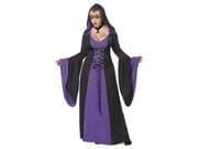 Adult Purple Hooded Robe Plus Size Costume - Deluxe by Spirit Halloween