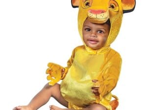 Disguise Baby Boys Simba Infant Costume, Beige, (6-12 Mths)